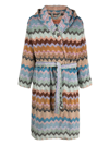 MISSONI ALFRED HOODED BATHdressing gown