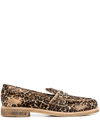 GOLDEN GOOSE JERRY LEOPARD-PRINT PENNY LOAFERS