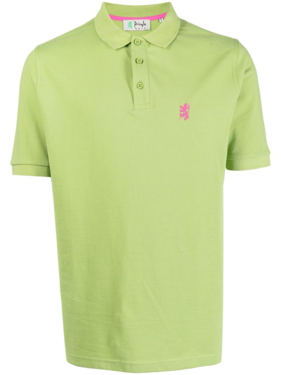 Pringle Of Scotland Heritage Golf Cotton Polo Shirt In Green