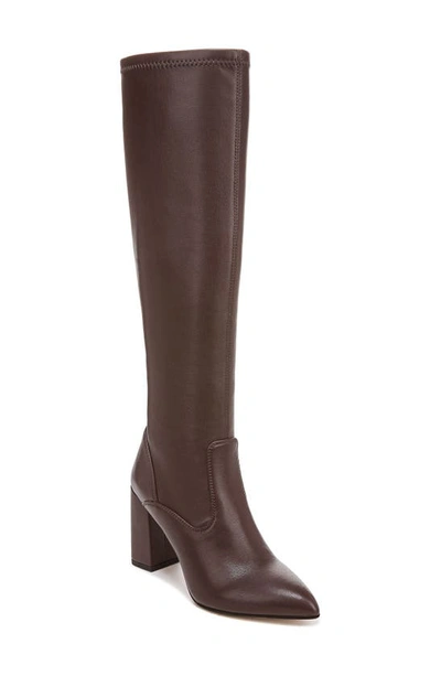 Franco Sarto Katherine Knee High Boot In Dark Brown