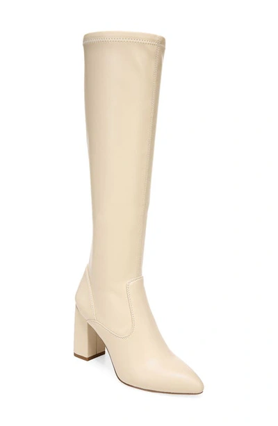 Franco Sarto Katherine Wide Calf High Shaft Boots In Cashmere Faux Leather
