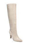 Franco Sarto Koko Wide Calf High Shaft Boots Women's Shoes In Cashmere Faux Leather