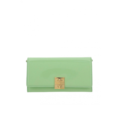 Givenchy 4g Wallet In Green