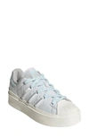 Adidas Originals Superstar Bonega Platform Sneaker In Crystal / Ftwr White/ Blue