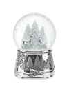 Reed & Barton North Pole Bound Snow Globe In Silver