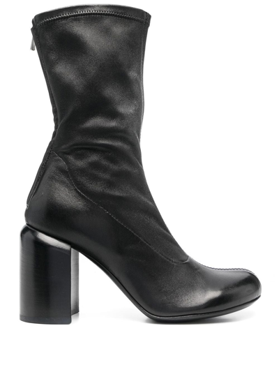Officine Creative Esther Leather Boots In Black