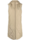 TOMMY HILFIGER SORONA QUILTED LONG VEST