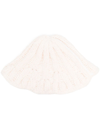 Mm6 Maison Margiela Ribbed Knit Bucket Hat In Nude