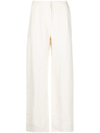 ST AGNI HIGH-WAISTED WIDE TROUSERS
