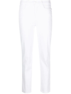 L Agence Alexia Cropped Jeans In Petal