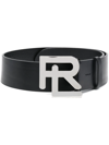 RALPH LAUREN LOGO-BUCKLE LEATHER BELT