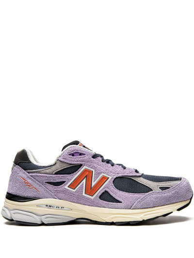 New Balance Made In Usa 990v3 Suede And Mesh Trainers In Purple