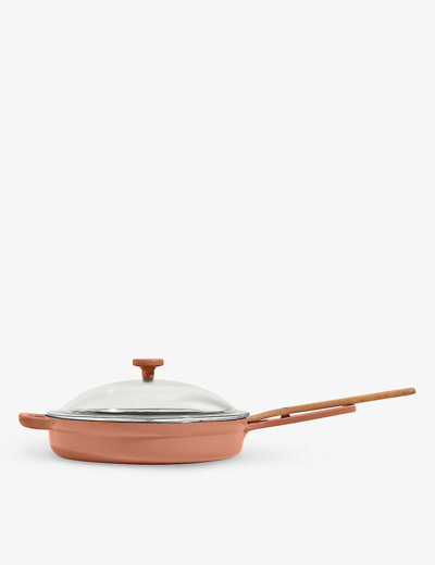 OUR PLACE OUR PLACE SPICE ALWAYS PAN ENAMELLED CAST-IRON COOKING PAN 45CM,59836958
