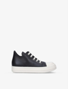 Rick Owens Low-top Sneakers With Reinforced Toe In Blk/white
