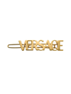 VERSACE WOMEN'S "VERSACE" GOLDTONE HAIR CLIP