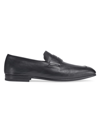 ZEGNA MEN'S LEATHER PENNY LOAFERS