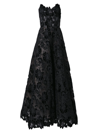 CAROLINA HERRERA WOMEN'S LACE STRAPLESS BALLGOWN