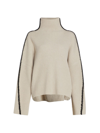 Rag & Bone Ingrid Stitched Turtleneck Sweater In Ivory