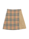 Burberry Kids' Little Girl's & Girl's Lana Check Print Pleated Skirt
