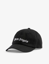 PALM ANGELS CLASSIC LOGO-EMBROIDERED COTTON-TWILL CAP