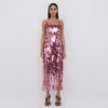 Simkhai Ronette Sequin Top In Punch