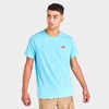 Nike Sportswear Club T-shirt In Blue Chill/light Crimson