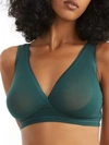 Cosabella Soire Curvy Sheer Mesh Bralette In Congo