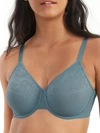 Wacoal Visual Effects Minimizer Bra In Bluestone