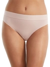 Wolford Beauty Cotton Cheeky Bikini In Powder Pink