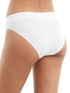 Wolford Beauty Cotton Cheeky Bikini In Pearl White