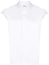 Balenciaga Raw-hem Shirt In White