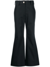 PATOU HIGH-WAISTED FLARED TROUSERS