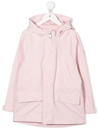 Polo Ralph Lauren Hooded Windbreaker Jacket In Pink