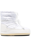 MOON BOOT QUILTED LOGO-PRINT ANKLE BOOTS