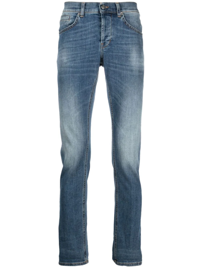 Dondup Slim-cut Denim Jeans In Blue
