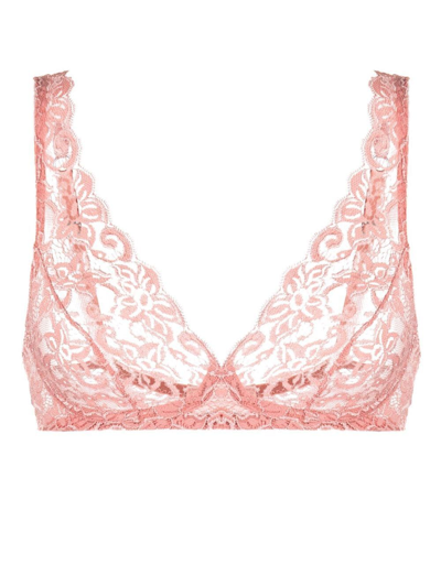 Hanro Moments Soft-cup Bra In Pink