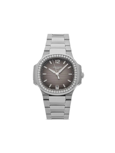 Pre-owned Patek Philippe 2013  Nautilus 33.6mm In Grey