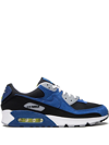 NIKE AIR MAX 90 "BLACK/ATLANTIC BLUE" SNEAKERS