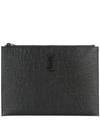 SAINT LAURENT MONOGRAM ZIP POUCH,453249C9H0U11822692