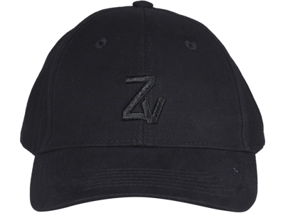 Zadig & Voltaire Logo-embroidered Baseball Cap In Schwarz