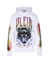 PHILIPP PLEIN PHILIPP PLEIN LOGO PRINTED STRAIGHT HEM HOODIE