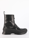 JIL SANDER ANKLE BOOTS WITH ZIP