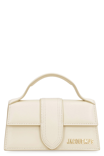 Jacquemus Le Chiquito Noeud Leather Handbag In Ivory