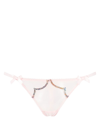 AGENT PROVOCATEUR PARTY LORNA EMBELLISHED THONG