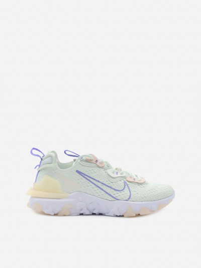 Nike React Vision Fabric Sneakers In Green