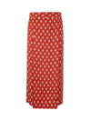 ALBERTO BIANI ALBERTO BIANI WOMEN'S  RED OTHER MATERIALS SKIRT