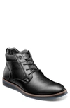 Nunn Bush Circuit Plain Toe Chukka Boot In Black