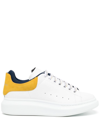 Alexander Mcqueen Lace-up Low-top Sneakers In White
