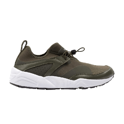 Pre-owned Puma Stampd X Blaze Of Glory Nu 'forest' In Green