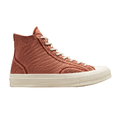 Pre-owned Converse Renew Chuck 70 Knit High 'healing Clay' In Orange